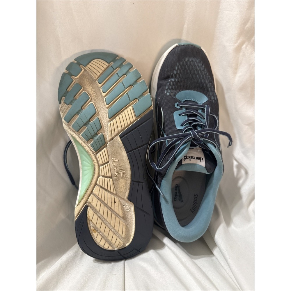 Dansko Pace Mesh Natural Arch Plus Sneakers Womens Blue EU 39 / US 8.5-9 - Picture 7 of 7
